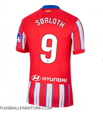 Atletico Madrid Alexander Sorloth #9 Replik Heimtrikot 2024-25 Kurzarm